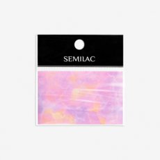 AKSE0027 11 Semilac Nail transfer foil Pink Marble