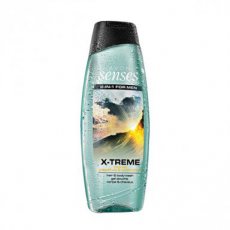 02618 Senses For Men X-treme Hair and Body Wash - 500ml