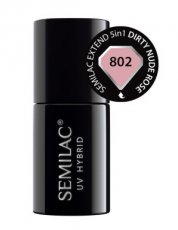 802 SEMILAC EXTEND 5IN1 DIRTY NUDE ROSE 7 ML