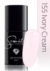 SH155 155 UV Hybrid Semilac Ivory Cream 7ml