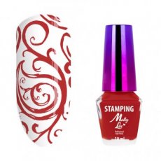 WE143 Stamping polish lac rood #10